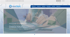 Desktop Screenshot of exaclean.pt